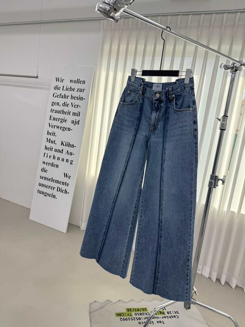 RED-A韓國代購㊣女士新品推薦時尚休閑真品25秋冬熱賣牛仔褲RED-A牛仔褲