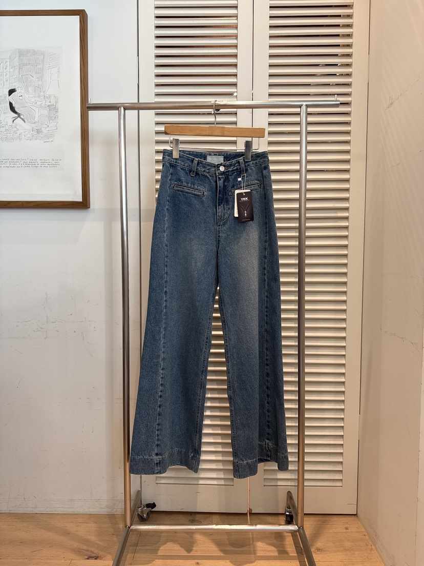 FAVE-L東大門㊣代購女士新品熱賣休閑推薦時尚職業真品牛仔褲FAVE-L牛仔褲