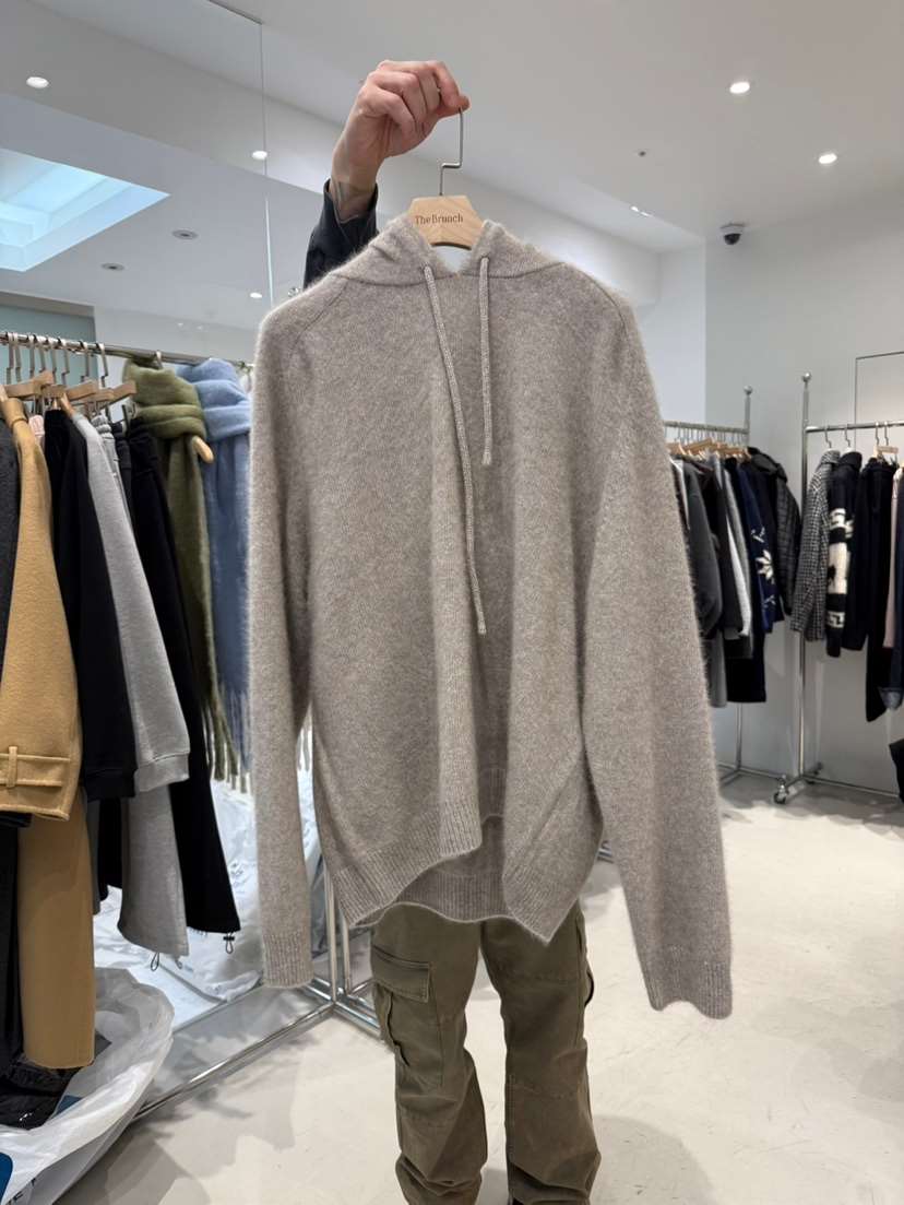 THE BRUNCH韓國代購㊣女士新品時尚職業推薦針織衫連帽衫浣熊THE BRUNCH針織衫