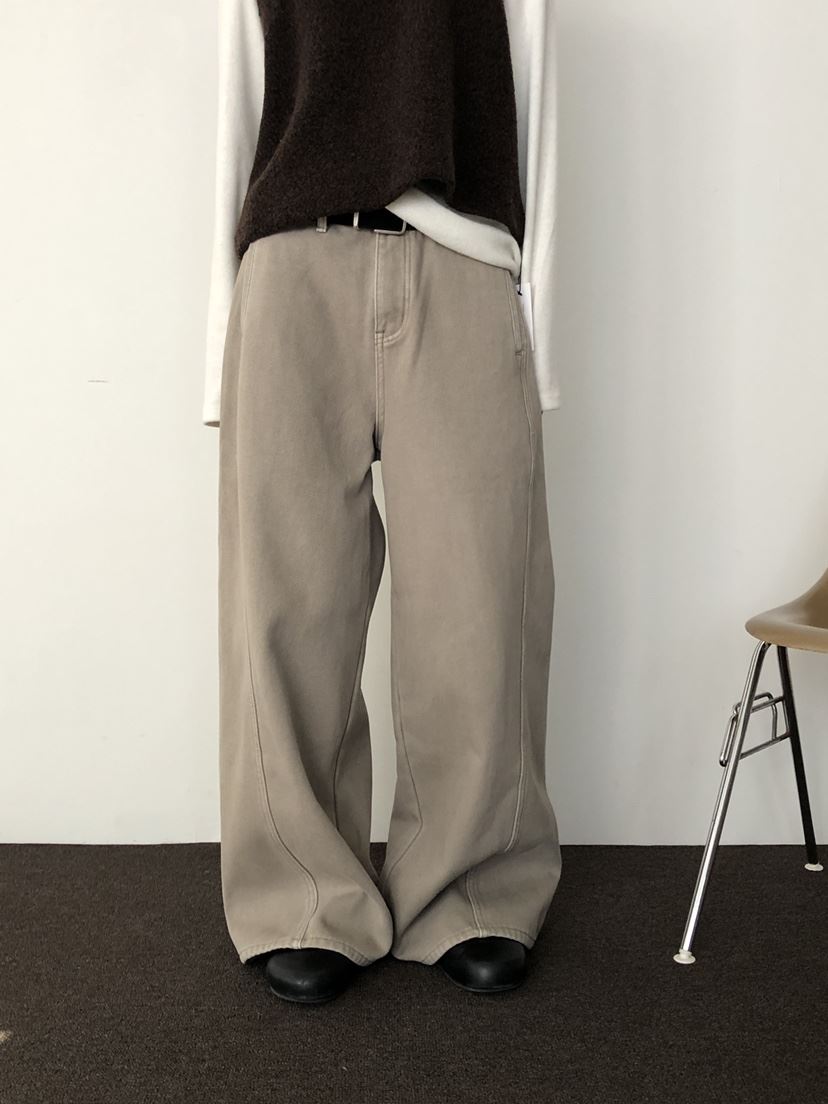 B_GARDER東大門㊣直郵女士新品職業時尚真品熱賣休閑褲羊毛B.GARDER休閑褲