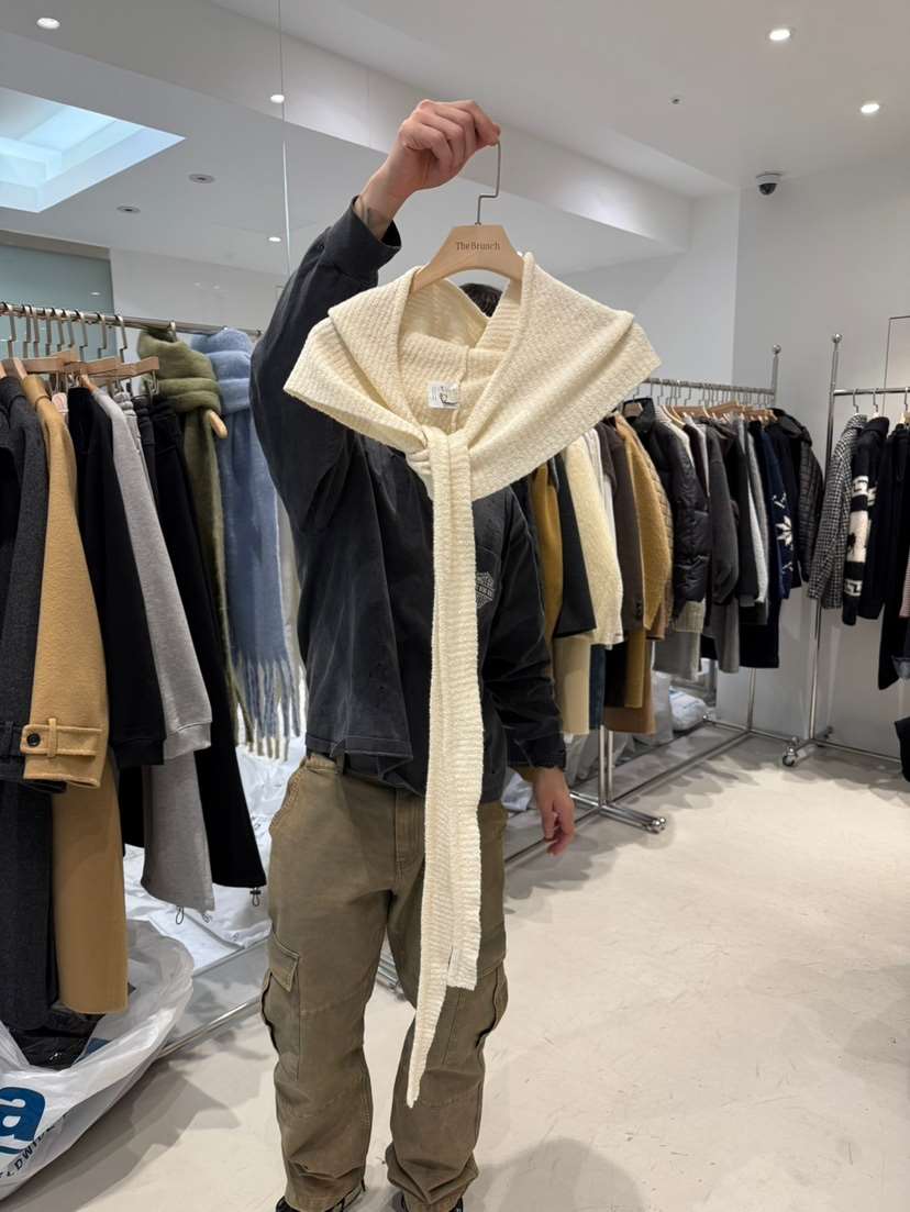 THE BRUNCH東大門㊣直郵女裝新品人氣25秋冬熱賣推薦圍巾披肩THE BRUNCH圍巾/披肩