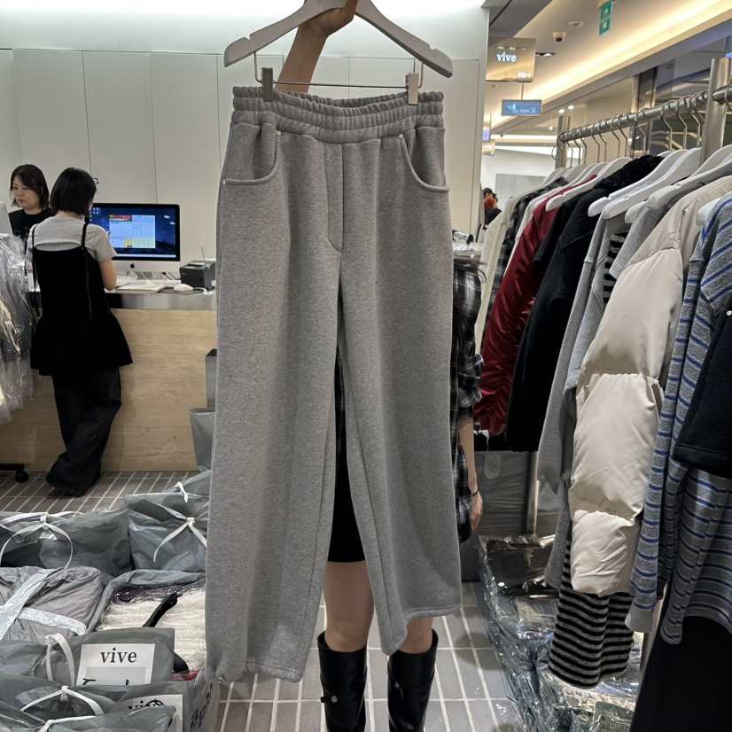 VIVE東大門㊣實拍女士新品25秋冬休閑真品時尚推薦休閑褲加絨VIVE休閑褲