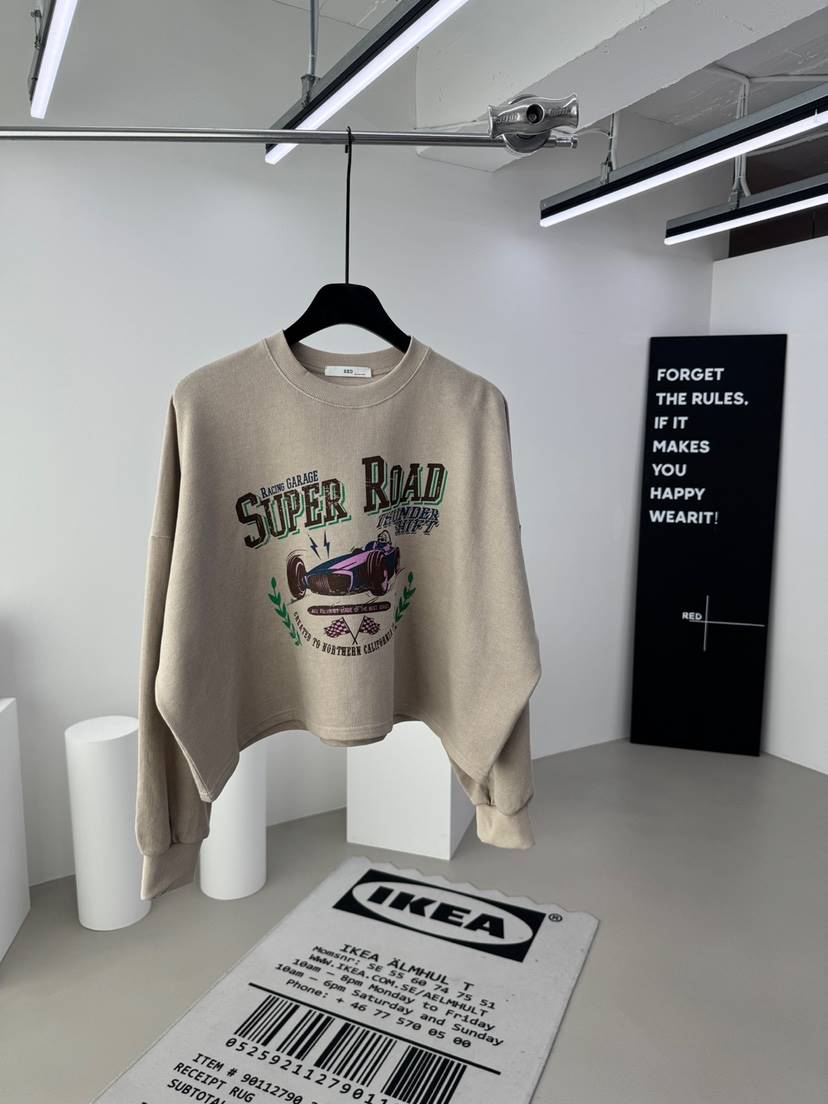 RED-A韓國直郵㊣女裝新款真品休閑25秋冬時尚熱賣人氣衛衣RED-A衛衣