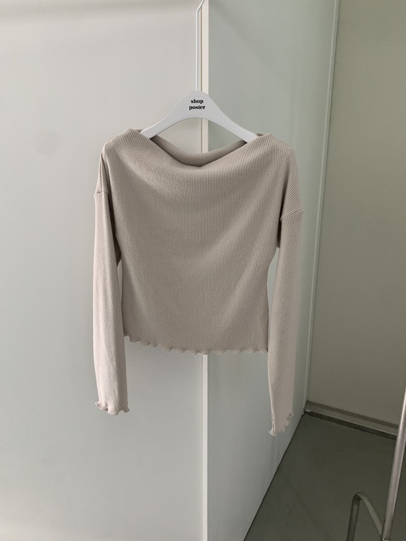 SHOP POSTER東大門㊣直郵女士新款職業真品推薦時尚長袖T恤SHOP_POSTER長袖T恤