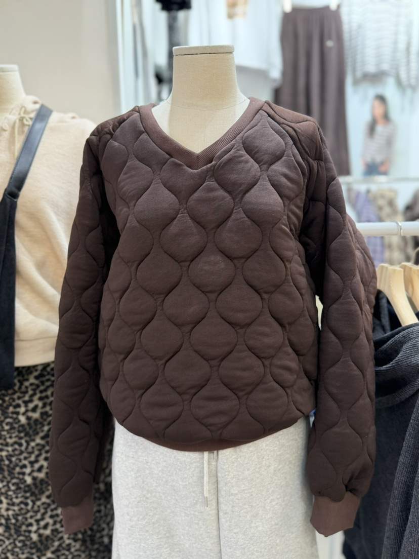 EOMPIT韓國代購㊣女裝新品時尚休閑人氣推薦25秋冬熱賣衛衣EOMPIT衛衣