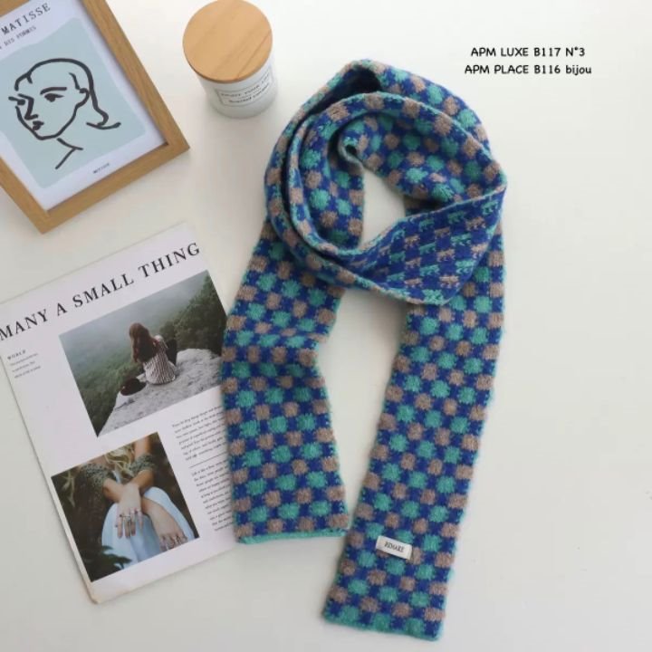 N3韓國直郵㊣女士新品25秋冬時尚休閑人氣真品推薦圍巾披肩N3圍巾/披肩