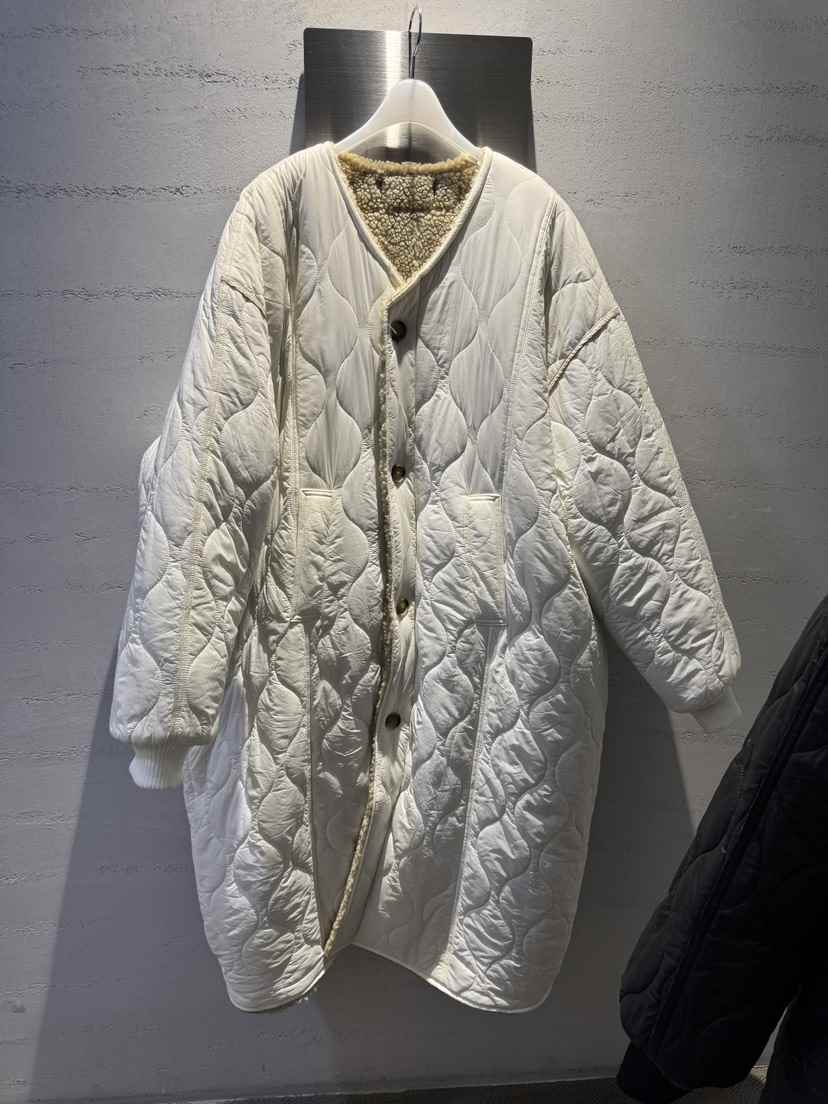 FRANC—L東大門㊣代購女士新品熱賣25秋冬中長款大衣兩面穿FRANC中長款大衣