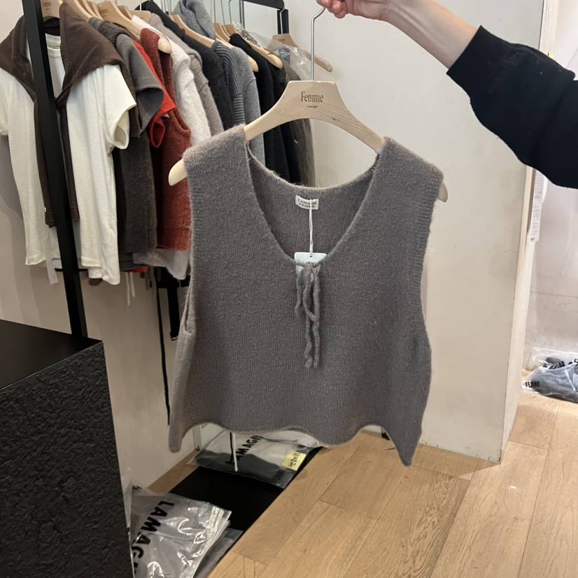 LA MAGIE FEMME韓國直郵㊣女士新品休閑真品熱賣吊帶背心Lamagie Femme吊帶/背心