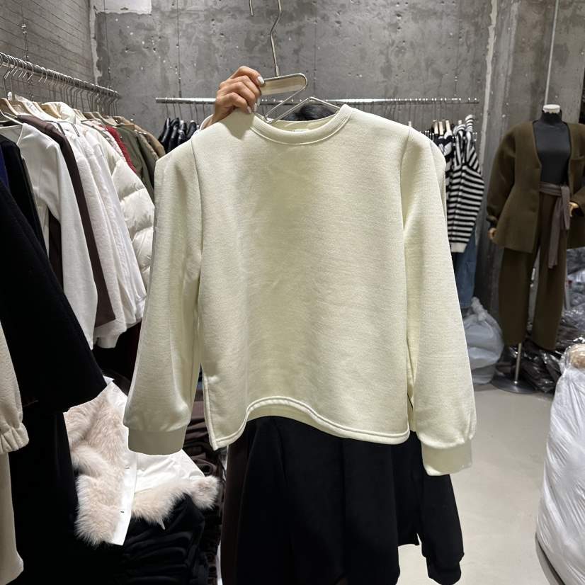 JUNI東大門㊣代購女士新品推薦真品職業25秋冬衛衣加絨羊毛my juni衛衣