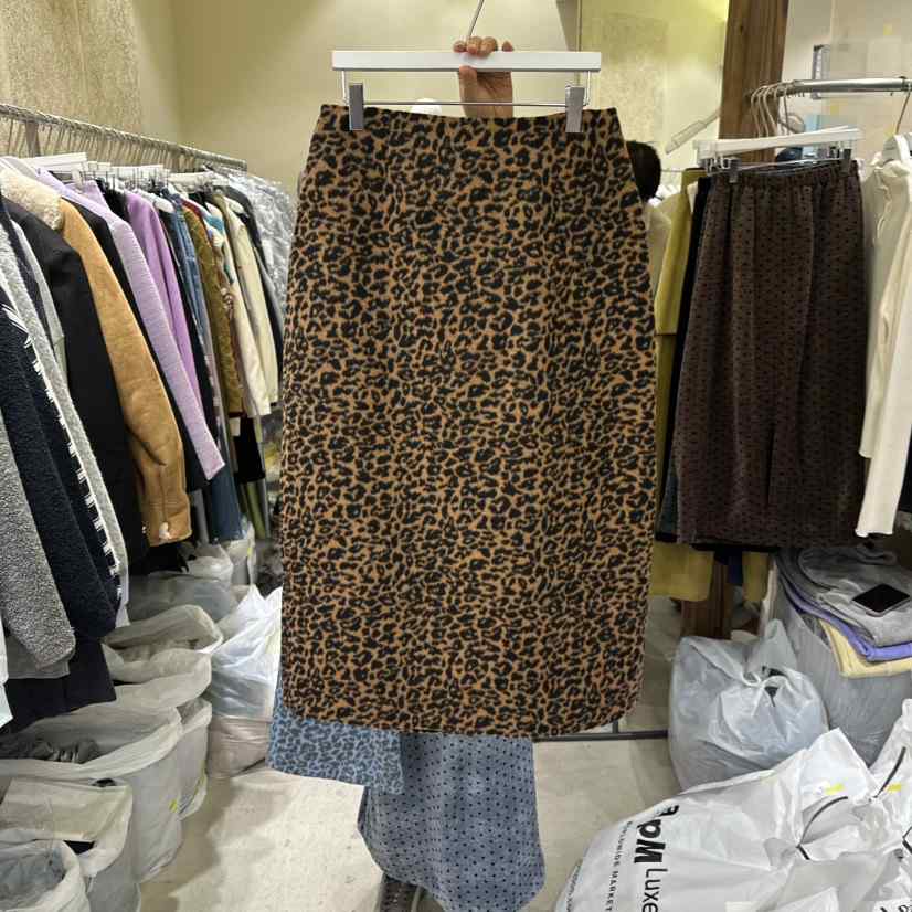 REFLAT東大門㊣實拍女士新款推薦真品休閑職業熱賣長裙腰帶REFLAT長裙