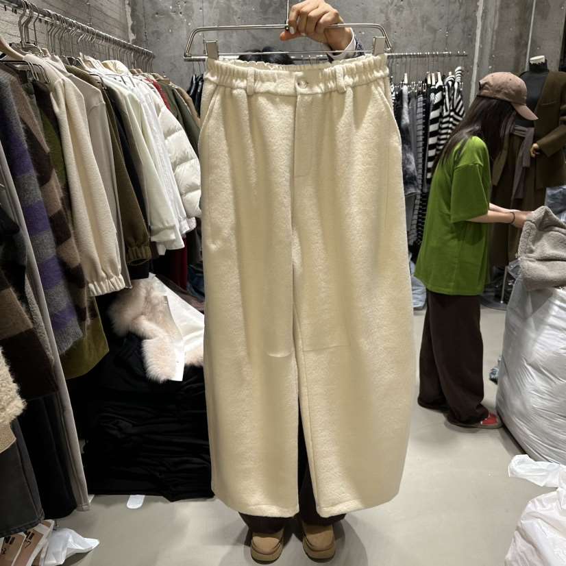 JUNI韓國直郵㊣女士新款時尚職業熱賣休閑25秋冬推薦休閑褲my juni休閑褲