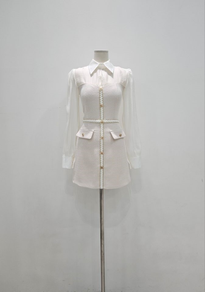 HIGH HEELS韓國直郵㊣女士新款25秋冬時尚推薦職業熱賣連衣裙HIGH HEELS連衣裙