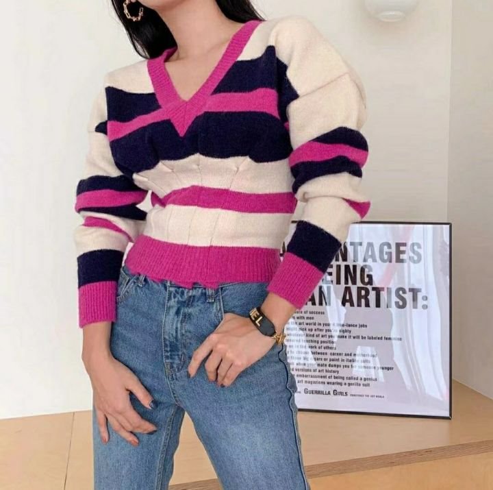 BLING BLING-S東大門㊣實拍女裝新款時尚推薦熱賣25秋冬針織衫BLING BLING-S針織衫