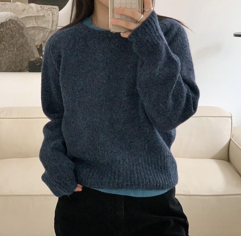 DARLUZ_MI韓國直郵㊣女士新款人氣休閑推薦熱賣25秋冬針織衫DARLUZ_MI針織衫