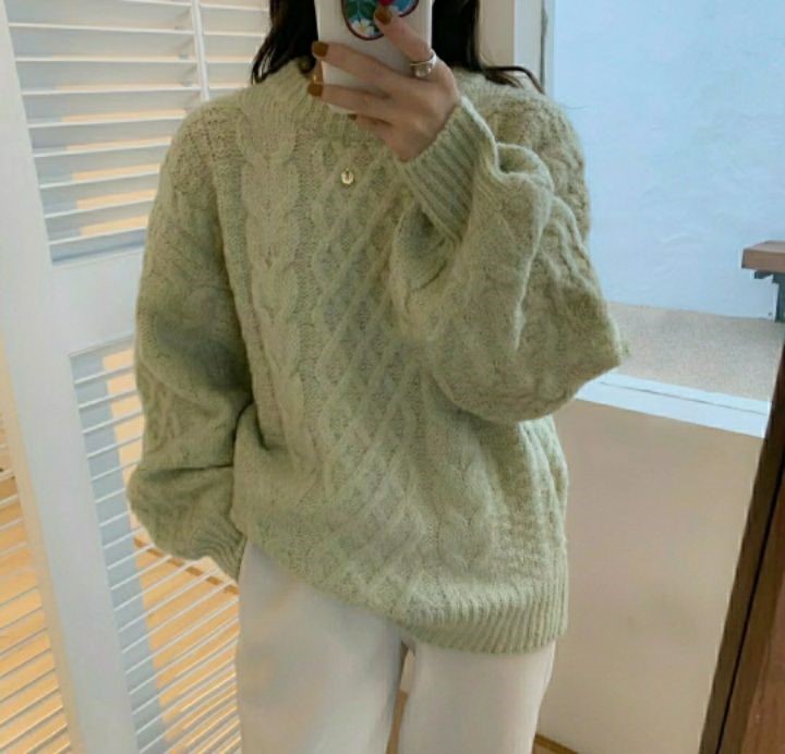 BLING BLING-S東大門㊣實拍女裝新品推薦真品25秋冬針織衫BLING BLING-S針織衫