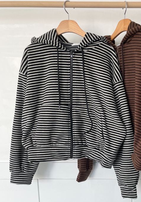 WOOD韓國直郵㊣女士新款熱賣真品職業推薦衛衣連帽拉鏈衫抓絨WOOD衛衣