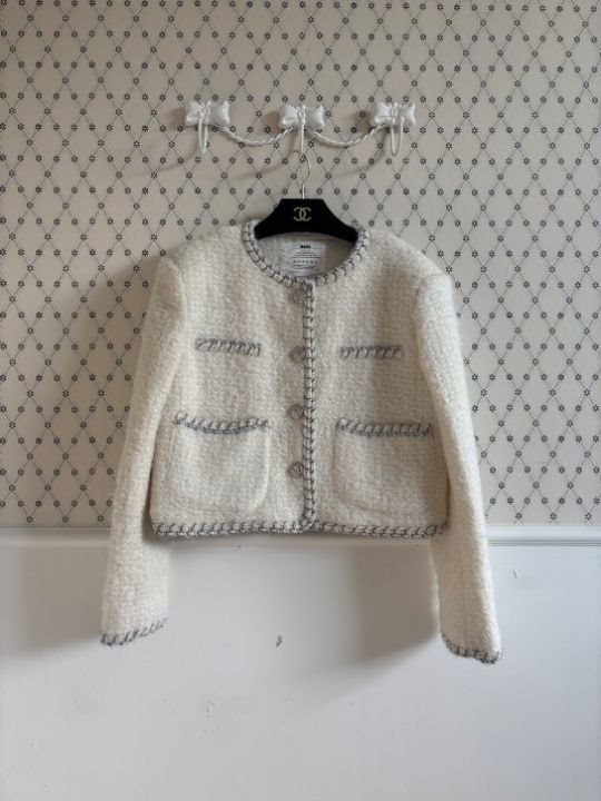 mars東大門㊣代購女裝新款人氣推薦熱賣時尚25秋冬夾克粗花呢mars夾克