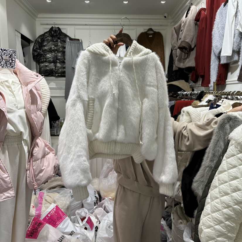 J.RITZY東大門㊣直郵女士新品熱賣25秋冬真品職業夾克連帽J.RITZY夾克