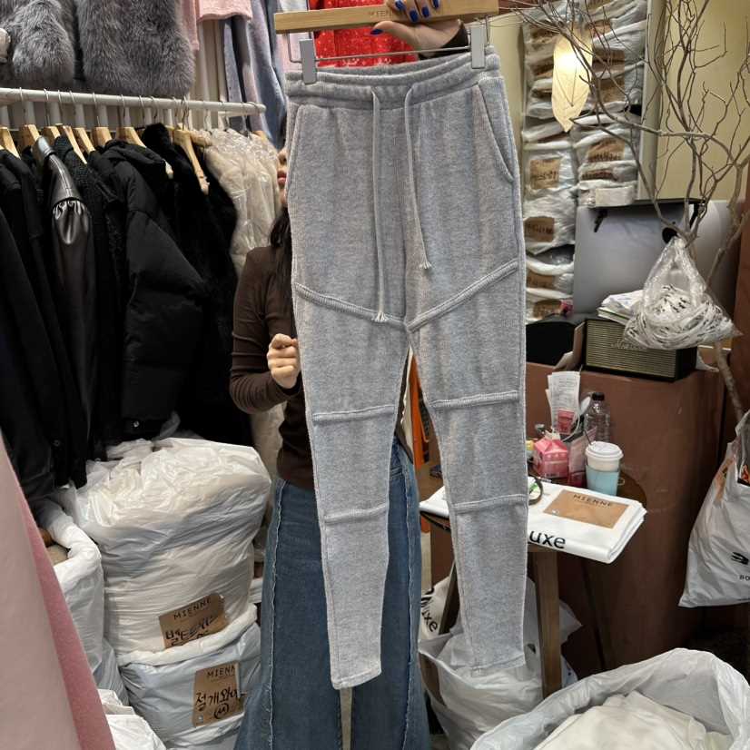 MIENNE東大門㊣實拍女裝新品職業推薦時尚真品熱賣休閑休閑褲MIENNE休閑褲