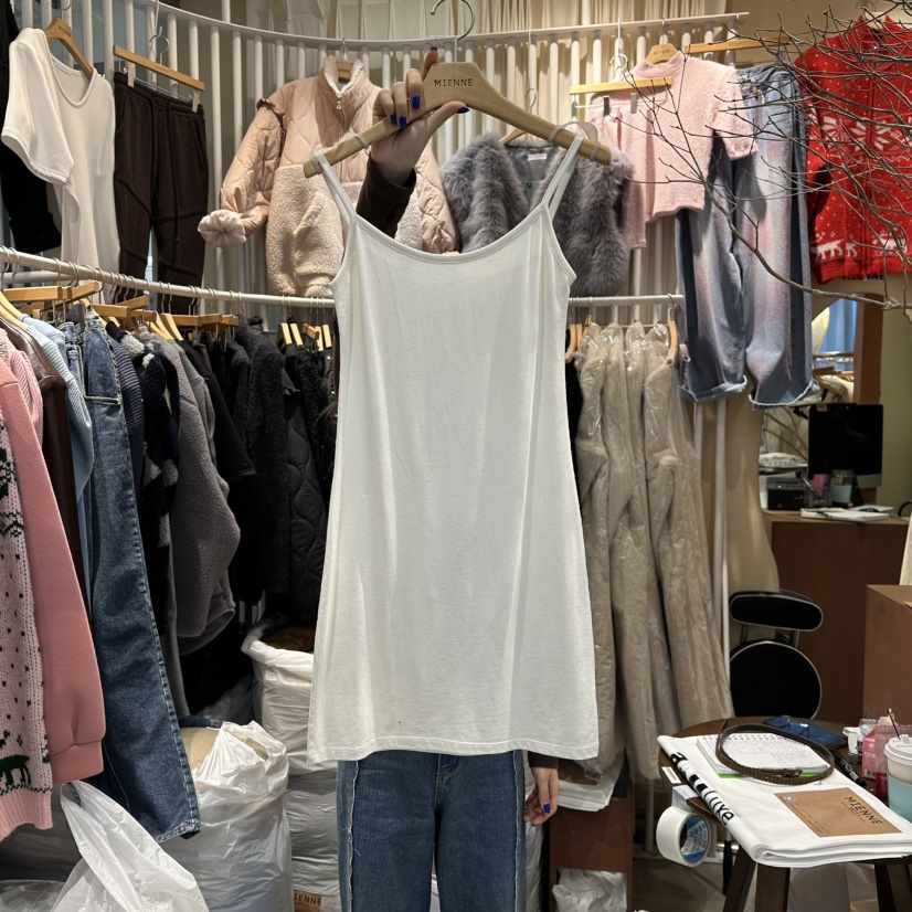 MIENNE韓國直郵㊣女裝新款25秋冬人氣推薦職業真品吊帶背心MIENNE吊帶/背心