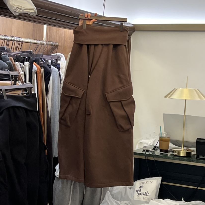 VIRKIN東大門㊣實拍女裝新款人氣推薦真品熱賣休閑褲工裝褲VIRKIN休閑褲