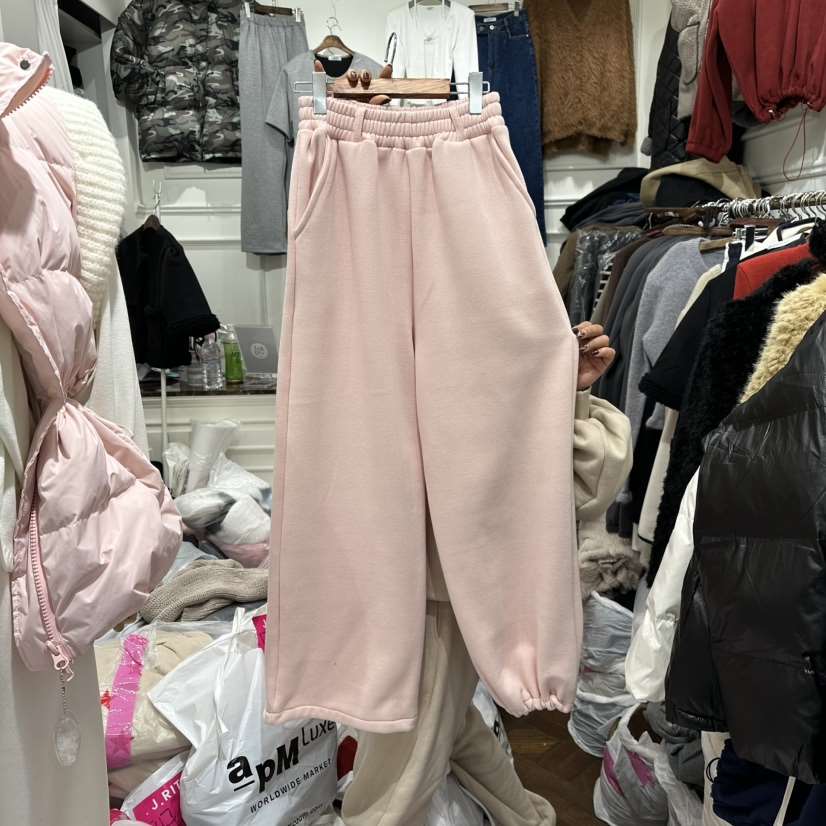 J.RITZY東大門㊣代購女士新品熱賣真品時尚休閑褲加絨抓絨J.RITZY休閑褲