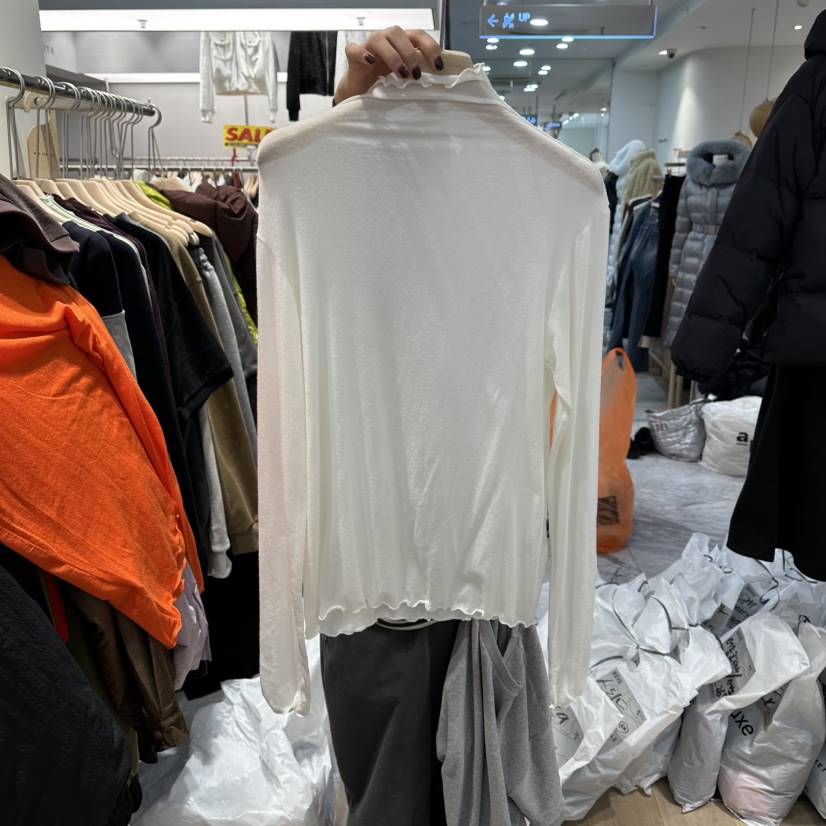 REVE-L東大門㊣代購女士新品25秋冬熱賣休閑職業推薦長袖T恤REVE-L長袖T恤