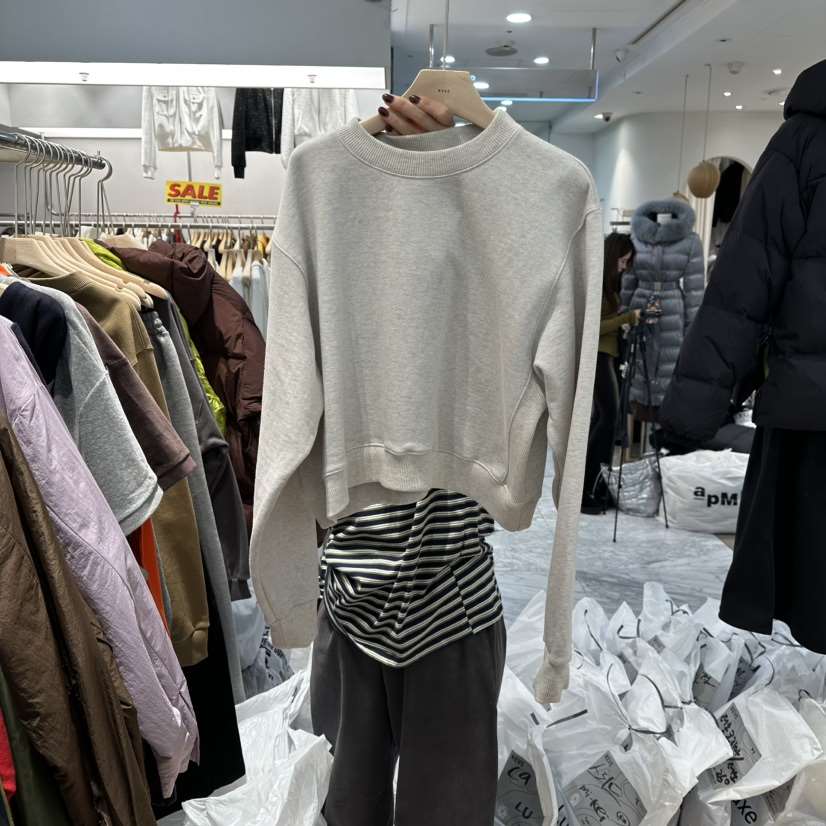 REVE-L東大門㊣代購女士新品熱賣休閑時尚人氣推薦衛衣加絨REVE-L衛衣