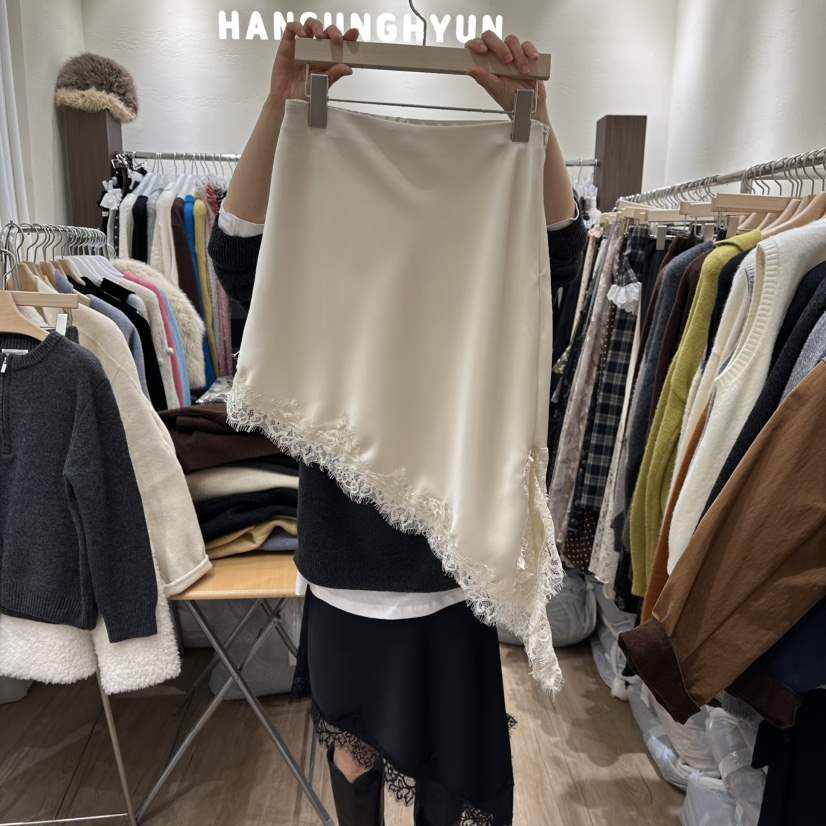 HANSUNGHYUN韓國直郵㊣女士新品時尚真品職業熱賣半身裙中短裙HANSUNGHYUN半身裙/中短裙