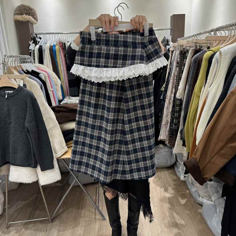 HANSUNGHYUN韓國代購㊣女士新款推薦真品時尚休閑人氣職業長裙HANSUNGHYUN長裙