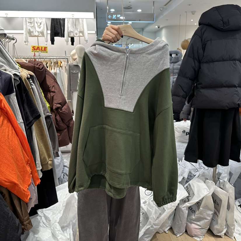 REVE-L東大門㊣代購女裝新款休閑職業熱賣時尚25秋冬真品衛衣REVE-L衛衣