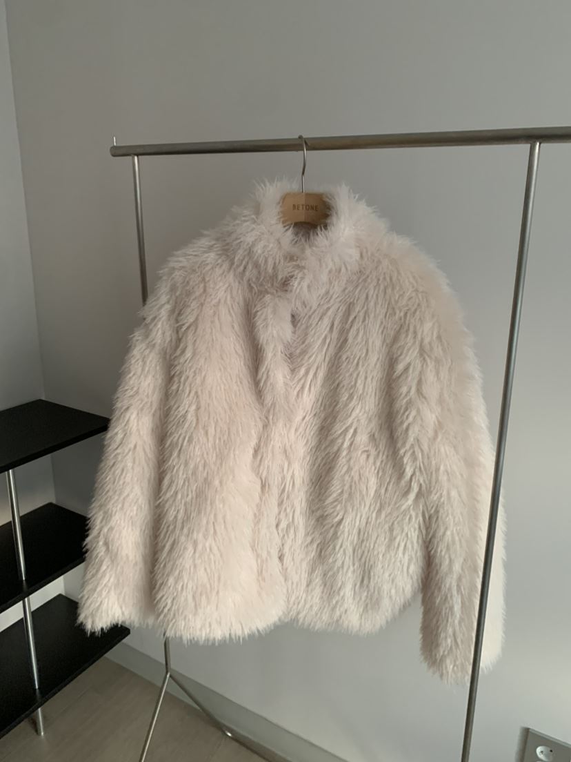 BETONE東大門㊣代購女士新品職業真品人氣休閑短款大衣羊毛皮BETONE短款大衣