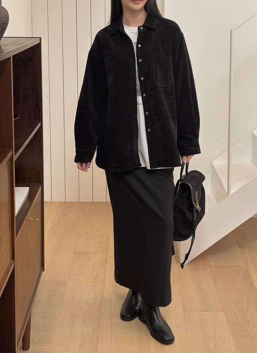 BINUS韓國直郵㊣女裝新品時尚熱賣人氣職業真品25秋冬襯衫蕾絲衫BINUS襯衫/蕾絲衫