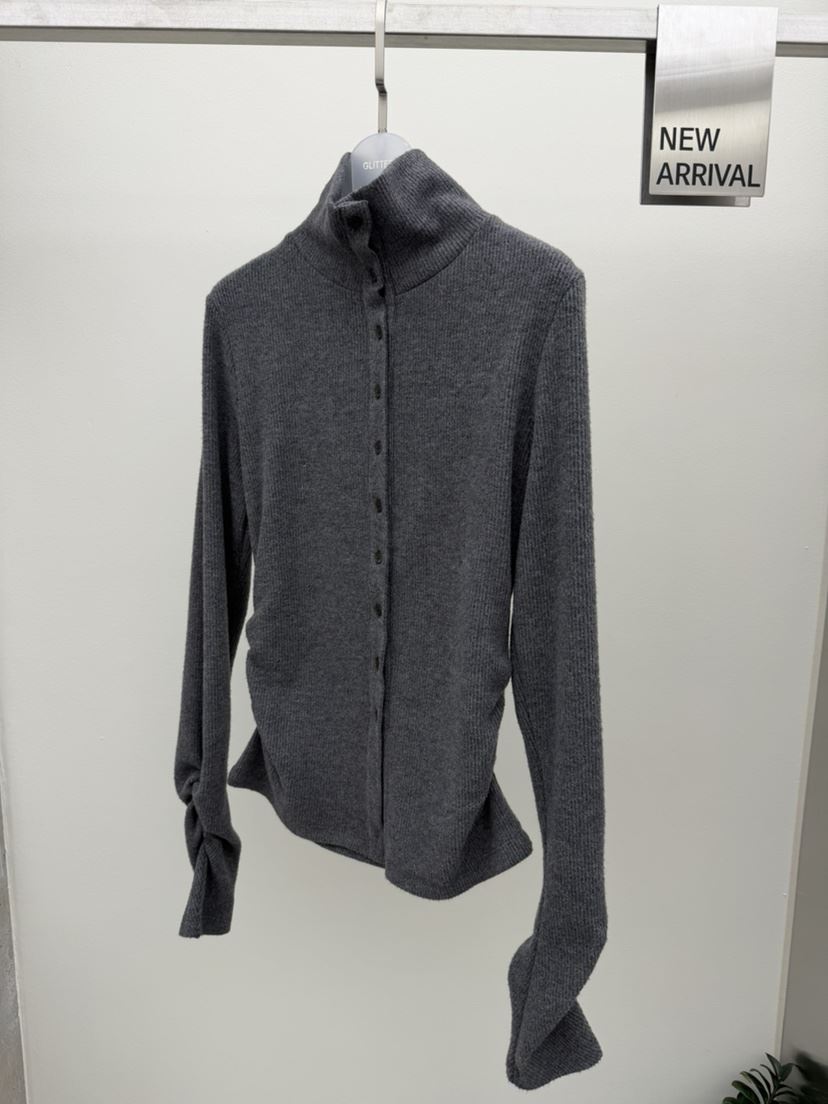 GLITTER東大門㊣實拍女裝新品推薦時尚25秋冬真品休閑長袖T恤GLITTER長袖T恤