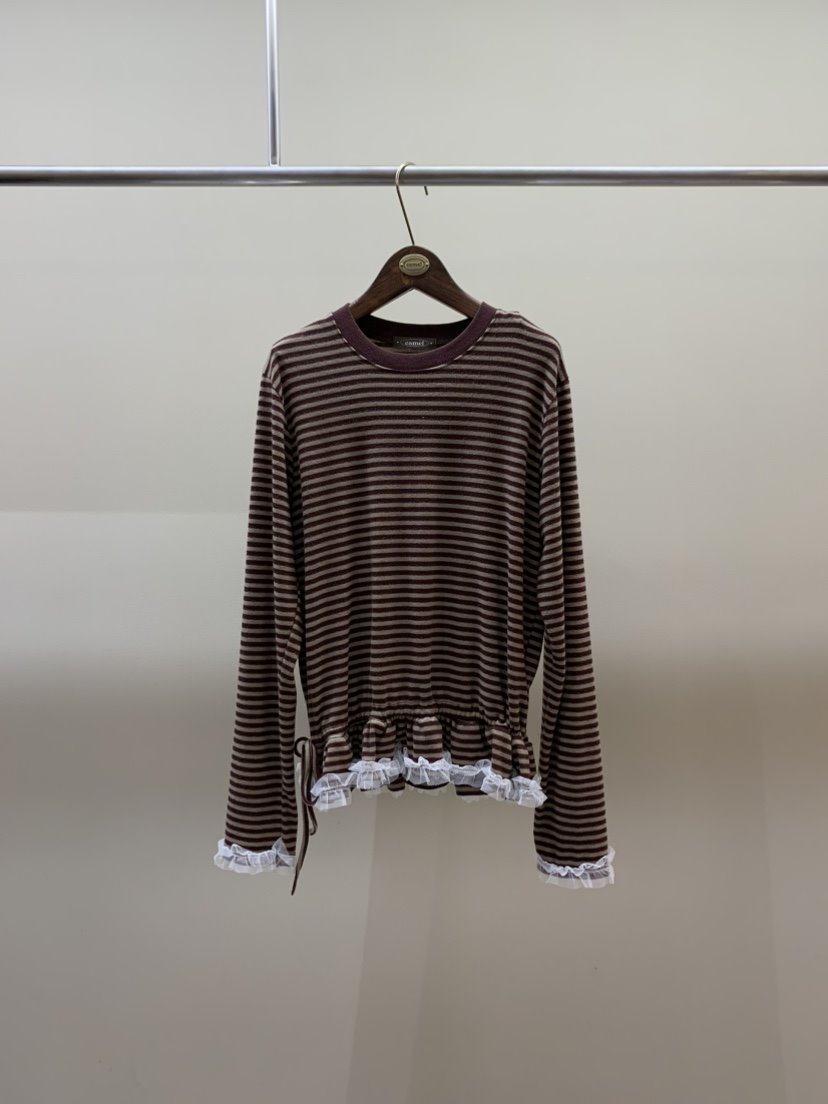 CAMEL-P韓國代購㊣女裝新品職業長袖T恤Came_l 家長袖T恤