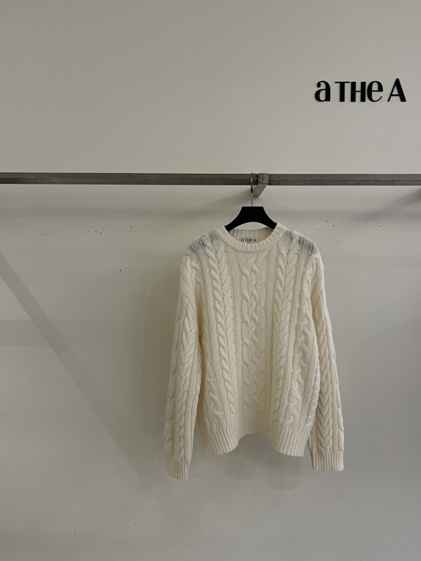 ATHEA東大門㊣直郵女士新款真品時尚休閑推薦25秋冬人氣針織衫ATHEA針織衫