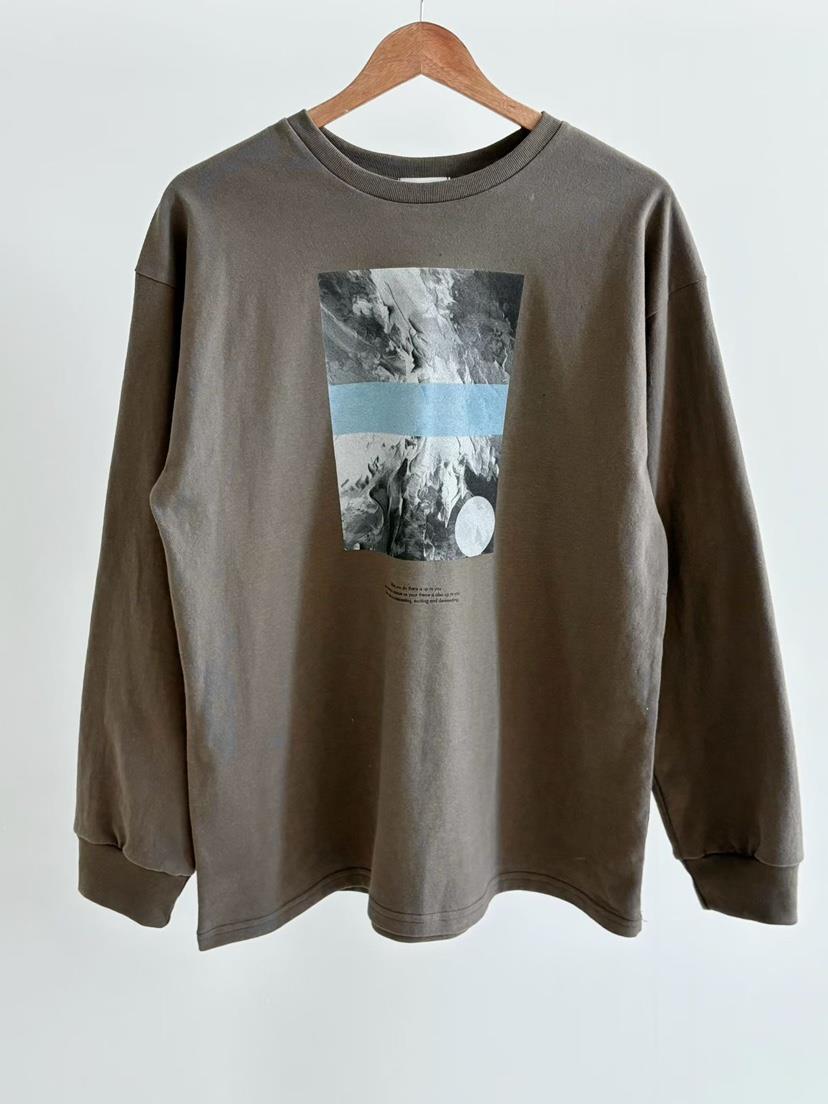 BINUS韓國代購㊣女士新品時尚25秋冬真品熱賣休閑推薦職業T恤BINUST恤