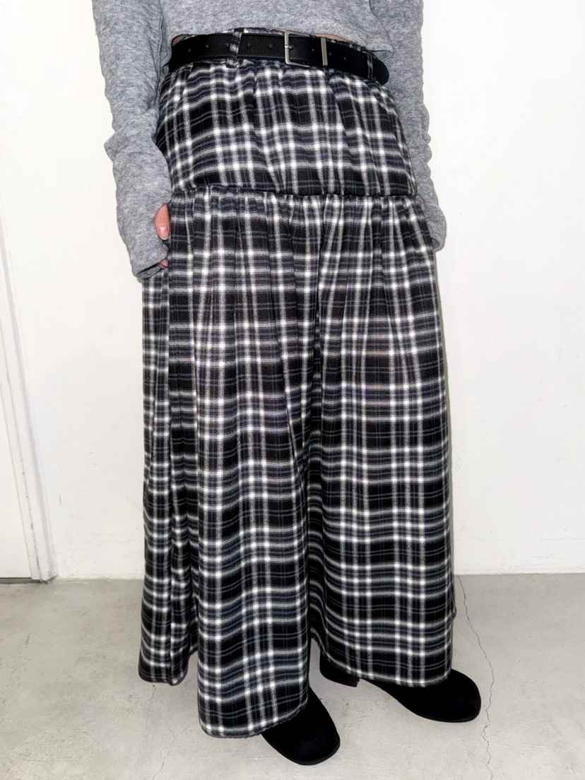 AWESOMESAUCE東大門㊣代購女士新款休閑職業熱賣時尚長裙腰帶AWESOME SAUCE長裙