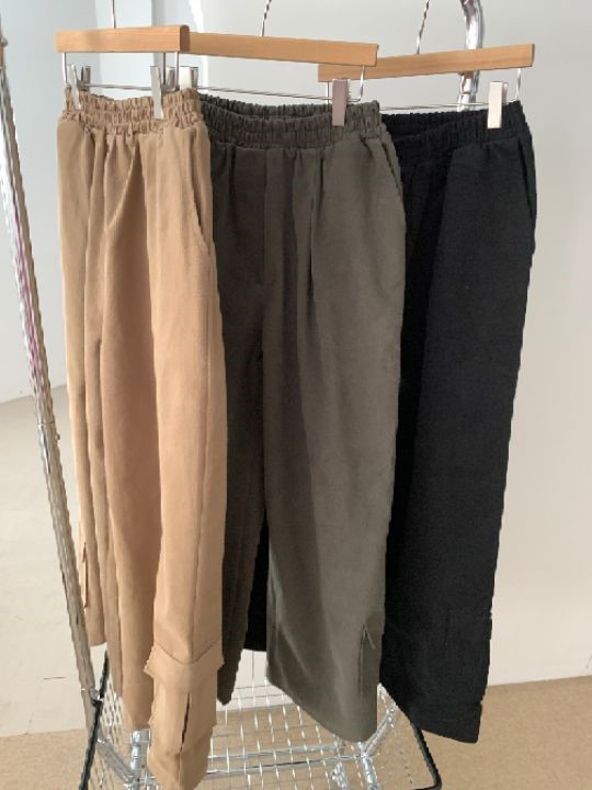 DOIT韓國代購㊣女士新款25秋冬熱賣休閑職業人氣真品休閑褲DOIT休閑褲