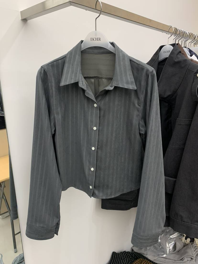 ESCHER韓國直郵㊣女裝新款推薦真品職業時尚人氣襯衫蕾絲衫ESCHER襯衫/蕾絲衫