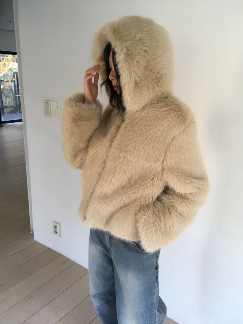 CEDARWOOD東大門㊣直郵女裝新款時尚25秋冬休閑推薦夾克皮草CEDAR WOOD夾克