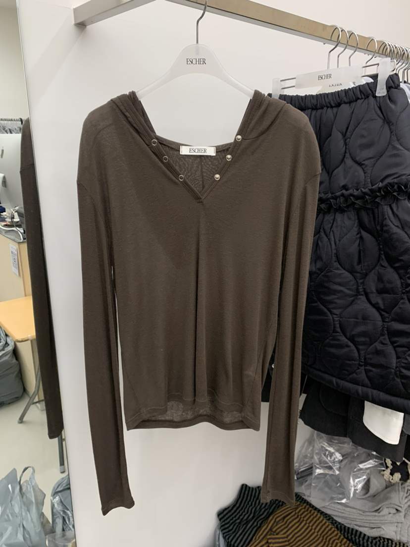 ESCHER韓國直郵㊣女裝新款時尚推薦人氣熱賣真品休閑長袖T恤ESCHER長袖T恤