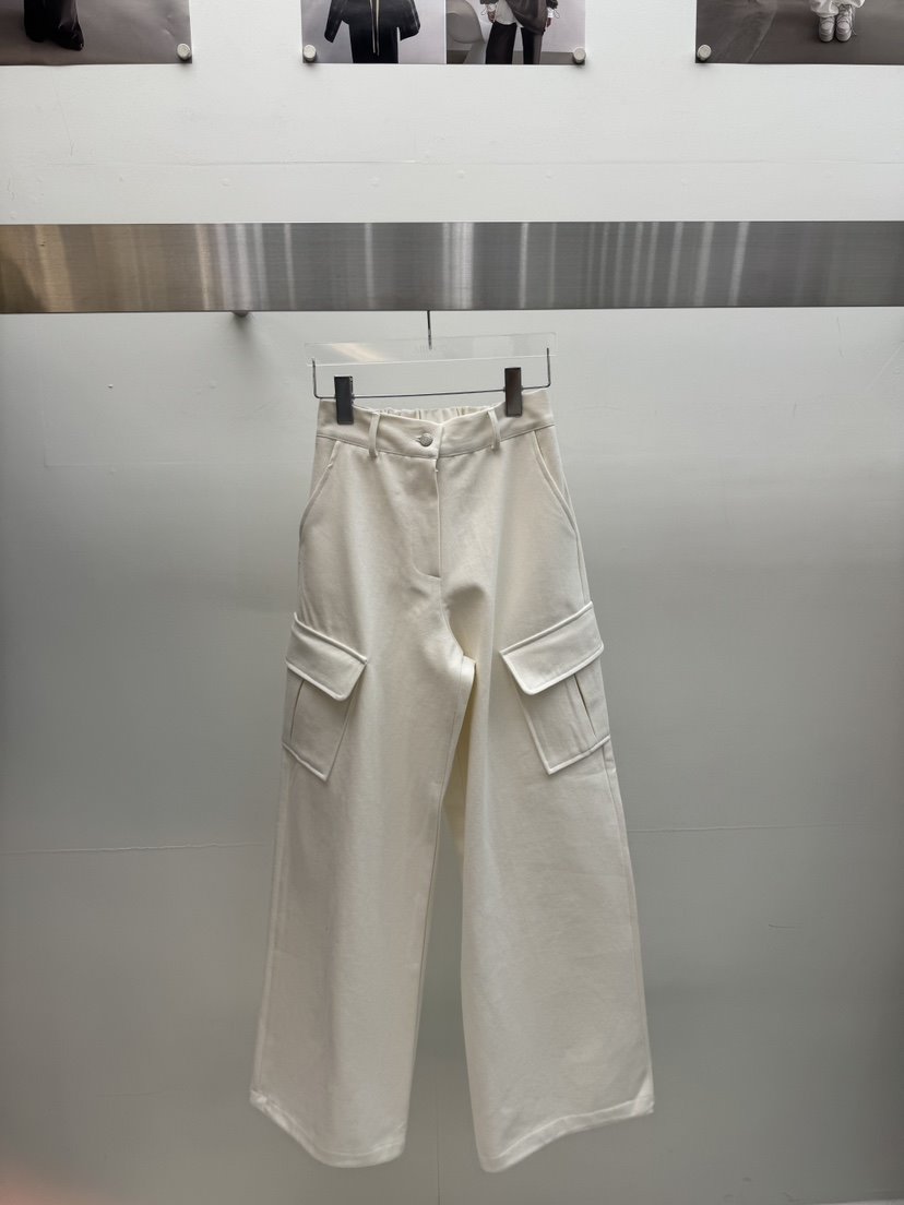 AMOOD東大門㊣實拍女裝新品人氣職業推薦真品休閑休閑褲口袋AMOOD休閑褲