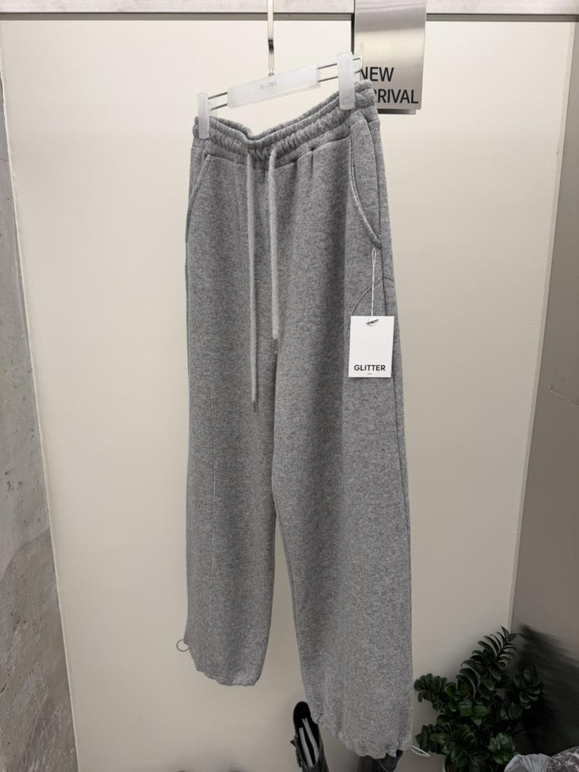 GLITTER韓國直郵㊣女士新品時尚25秋冬熱賣推薦職業休閑休閑褲GLITTER休閑褲