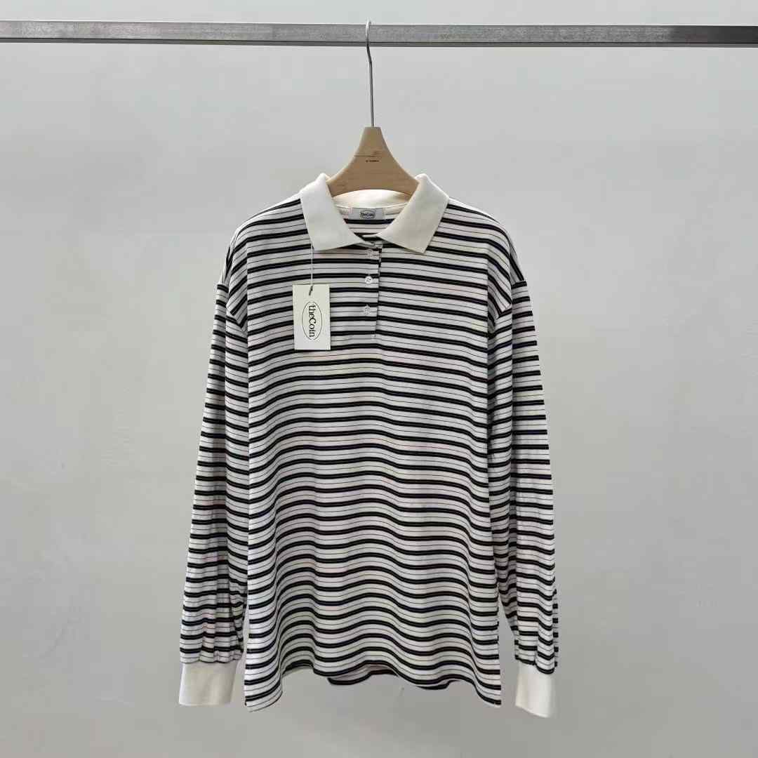 COIN東大門㊣代購女裝新款25秋冬推薦真品人氣休閑職業長袖T恤COIN長袖T恤