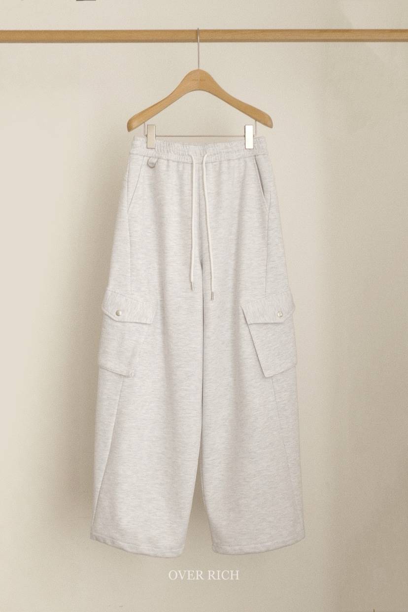 OVER RICH韓國代購㊣女裝新品真品職業時尚25秋冬休閑休閑褲OVER RICH休閑褲