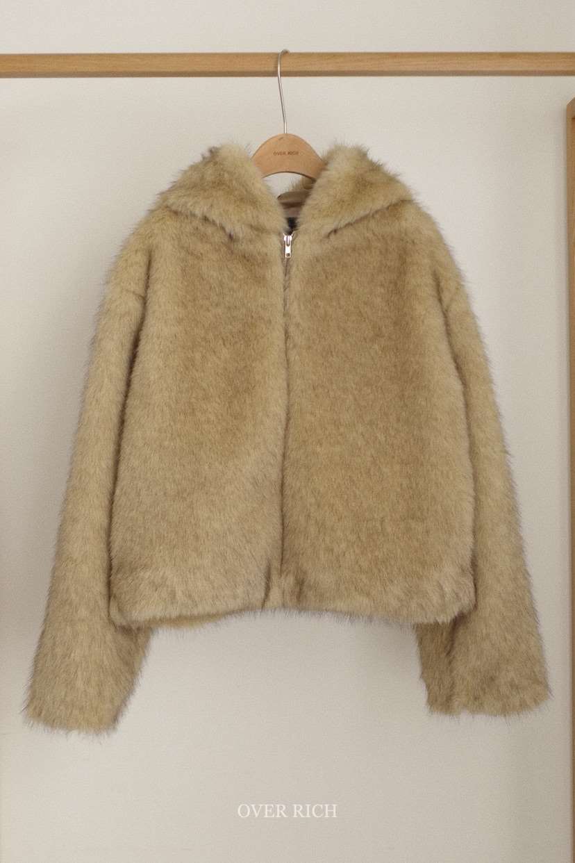 OVER RICH韓國代購㊣女裝新款職業休閑25秋冬真品短款大衣OVER RICH短款大衣