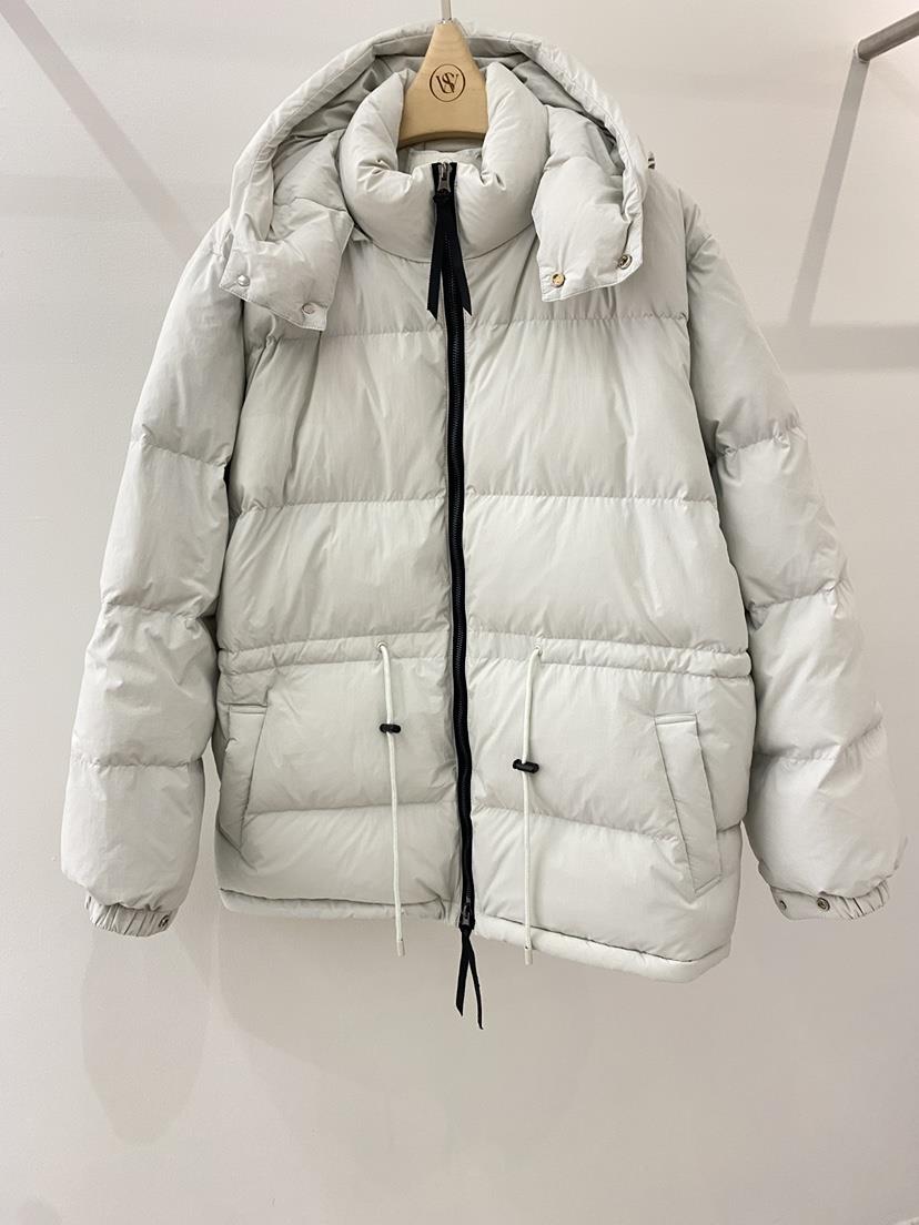 WEAUE SELVAGE東大門㊣直郵女士新品時尚職業短款羽絨服填充Weave Selvage短款羽絨服