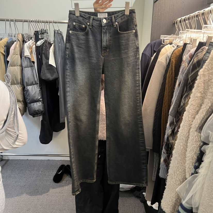 MORE THAN YESTERDAY/LOVE YOU SO MUCH東大門㊣代購女士新品人氣牛仔褲LYSM/MORE THAN YESTERDAY牛仔褲