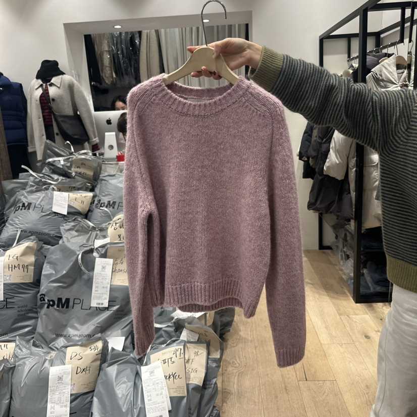 BRUNI/RICOTTA東大門㊣實拍女士新品人氣職業推薦毛衣羊駝BRUNI/RICOTTA毛衣